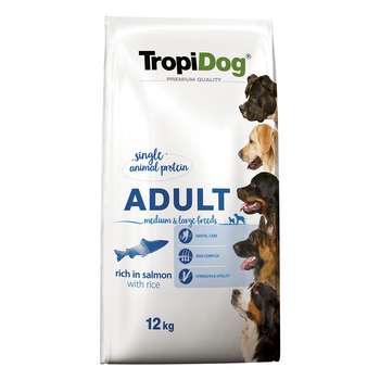 tests-Tropidog Adult Medium & Large Lachs-Bild