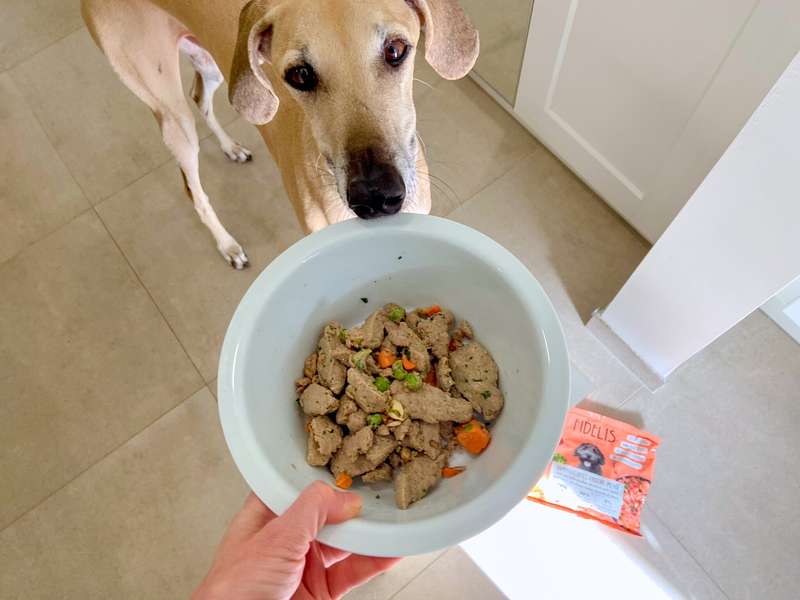 Fidelis Frischfutter f&uuml;r Hunde im Napf