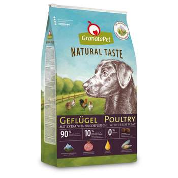 tests-GranataPet Natural Taste Trockenfutter Geflügel-Bild