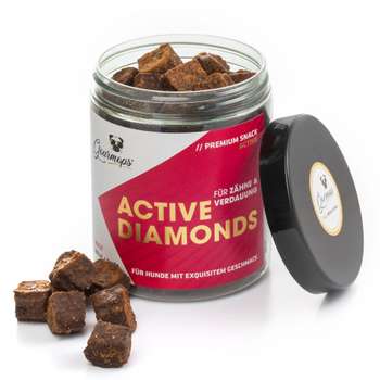 tests-Gourmops Active Diamonds Pute, für Zähne & Verdauung-Bild