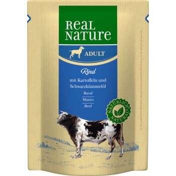 tests-REAL NATURE Adult Pouches Rind mit Kartoffel-Bild