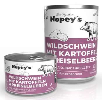 tests-Hopey's Wildschwein mit Kartoffeln und Preiselbeeren-Bild