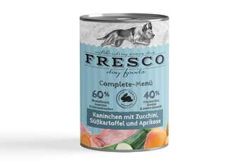 tests-FRESCO CompleteMenü Kaninchen mit Zucchini Aprikose und Borretsch-Bild