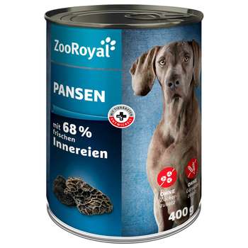 tests-ZooRoyal Hunde-Nassfutter mit Pansen-Bild