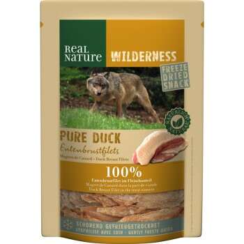 tests-REAL NATURE WILDERNESS Gefriergetrocknete Snacks Pure Duck-Bild