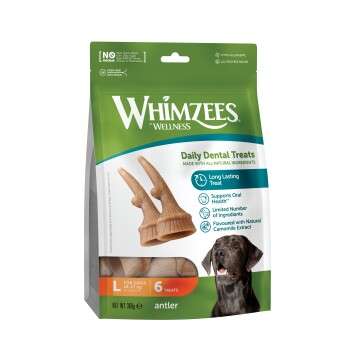 tests-Whimzees Antler Dental Treats-Bild