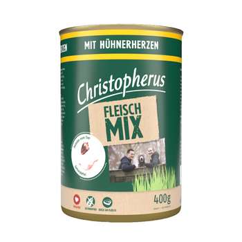 tests-Christopherus Fleischmix mit Hühnerherzen-Bild