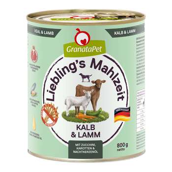 tests-GranataPet Liebling's Mahlzeit Kalb und Lamm-Bild