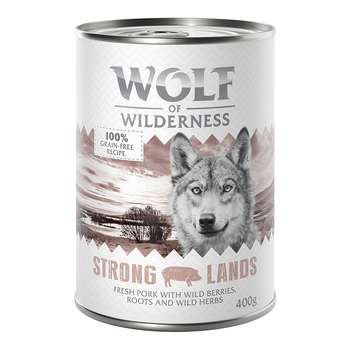 tests-Wolf of Wilderness Adult - Monoprotein Rezeptur - Strong Lands - Schwein-Bild