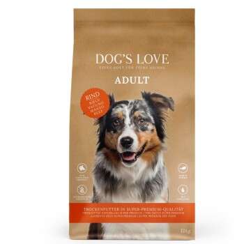 tests-Dog's Love Adult Rind-Bild