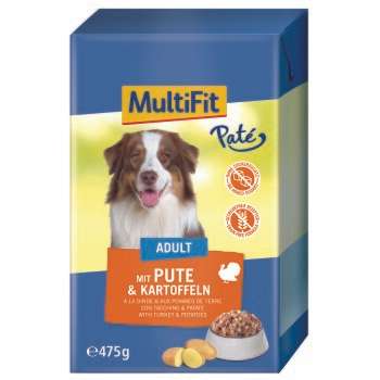 tests-MultiFit Adult in Paté mit Pute & Kartoffeln-Bild