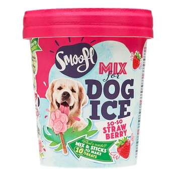 tests-Smoofl Eis Mix für Hunde Erdbeere-Bild