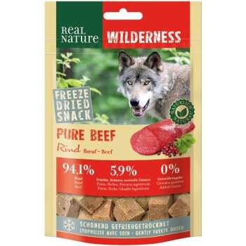 tests-REAL NATURE Wilderness Pure Snack Rind-Bild