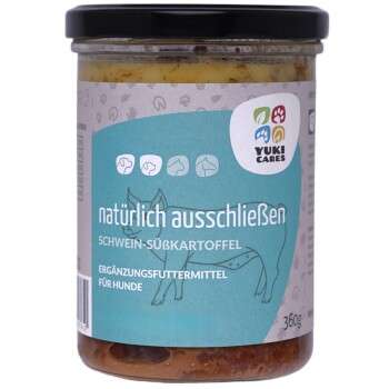 tests-Yuki Cares natürlich ausschließen Schwein-Süßkartoffel-Bild