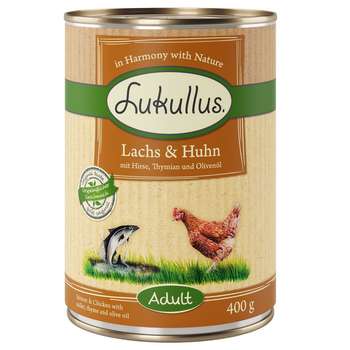 tests-Lukullus  Naturkost - Adult Lachs & Huhn-Bild