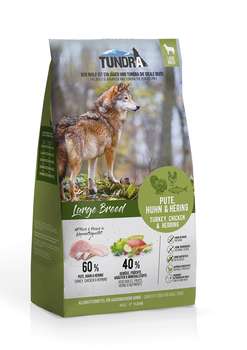 tests-Tundra Large Breed Pute, Huhn & Hering-Bild