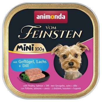 tests-Animonda vom Feinsten Adult Mini - mit Geflügel, Lachs + Dill-Bild