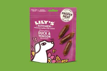 tests-LILY'S KITCHEN Scrumptious Duck & Venison Sausages-Bild