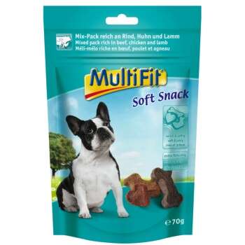 tests-MultiFit Soft Snack Mix-Pack Huhn, Rind, Lamm-Bild