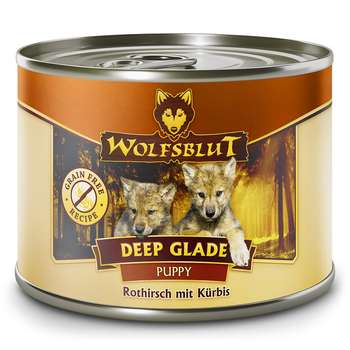 tests-Wolfsblut Deep Glade - Rothirsch mit Kürbis - Puppy-Bild