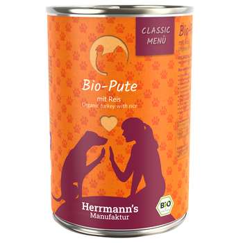 tests-Herrmann's Manufaktur Classic Bio-Menü - Bio-Pute mit Bio-Reis-Bild