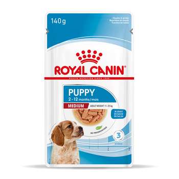 tests-Royal Canin Medium Puppy in Soße-Bild