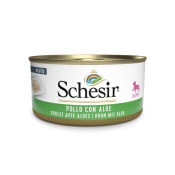 tests-Schesir Puppy Huhn mit Aloe-Bild