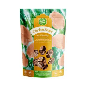 tests-Irish Pure Irish Chicken-Snack, Chicken Strips mit Kelp-Alge-Bild