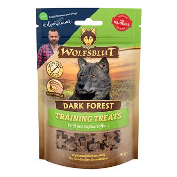 tests-Wolfsblut Dark Forest - Wild und Süßkartoffel - Training Treats-Bild