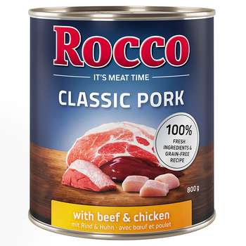 tests-Rocco Classic Pork Rind & Huhn-Bild