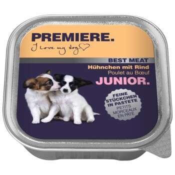 tests-Premiere Best Meat Junior Hühnchen & Rind-Bild