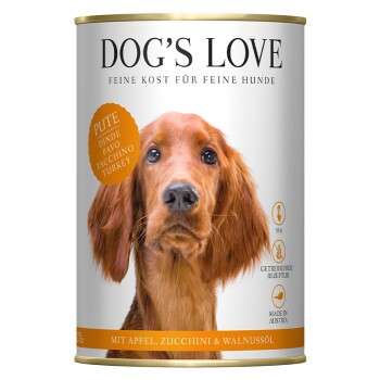 tests-Dog's Love Junior Pute mit Zucchini-Bild