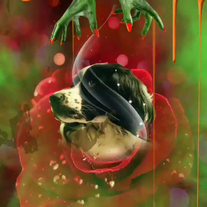 Photomontagen mit Hund-Beitrag-Bild