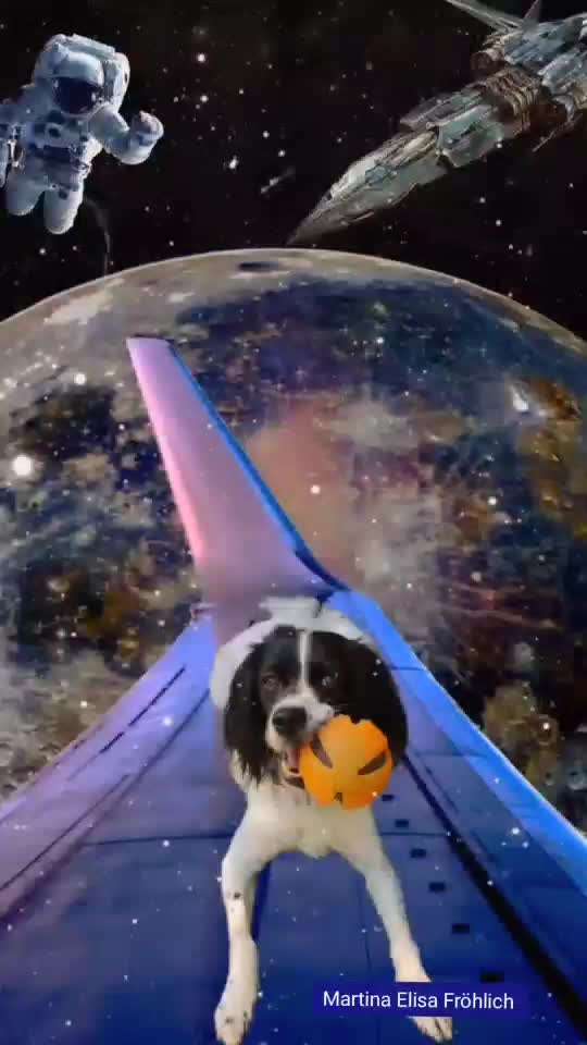 Photomontagen mit Hund-Beitrag-Bild