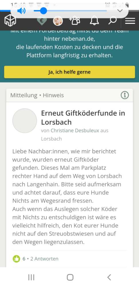Giftköder-Giftköder in Lorsbach-Profilbild