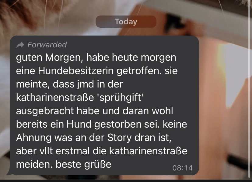 Giftköder-!!! Vermutlich Sprühgift verteilt !!!-Profilbild