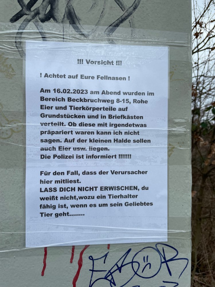 Giftköder-Tierkörperteile, rohe Eier-Profilbild