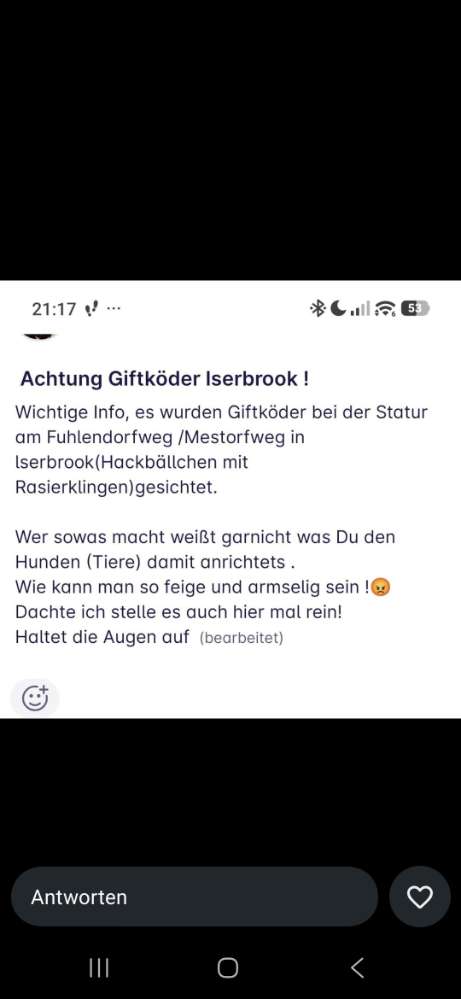 Giftköder-Giftköder in Sülldorf/Iserbrook-Profilbild
