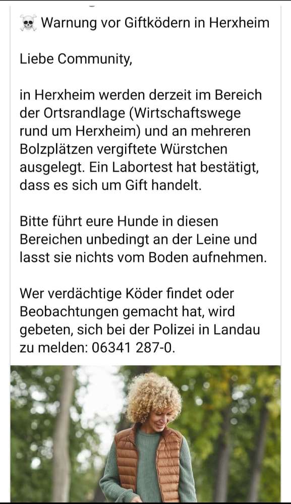 Giftköder-Warnung vor Giftködern-Profilbild