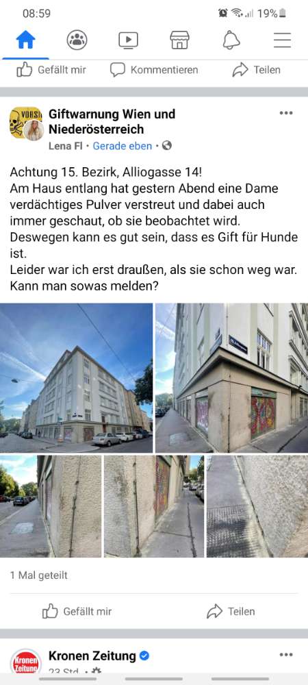 Giftköder-Frau verteilt verdächtiges Pulver - möglicherweise Gift-Profilbild