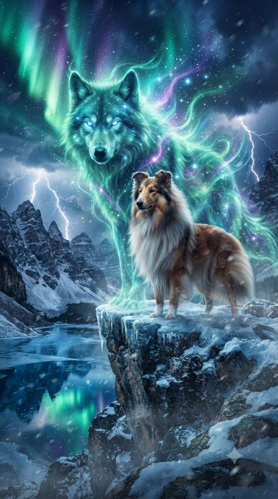 15.KI Wettbewerb  " Dein Hund und magische Tiere" Banner