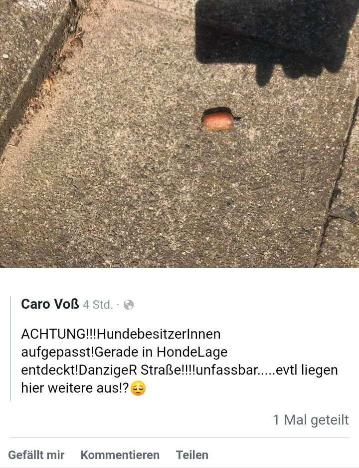 Giftköder-Wurst mit Schraube-Profilbild