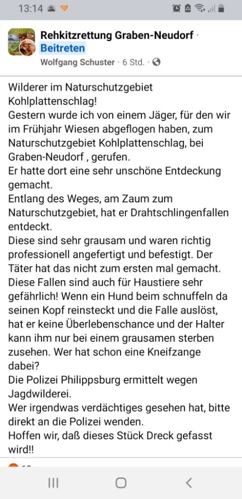 Giftköder-Drahtschlingfallen-Profilbild