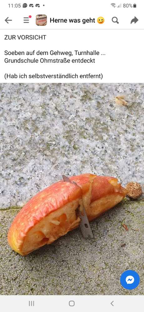 Giftköder-Köder mit Rasierklingen-Profilbild