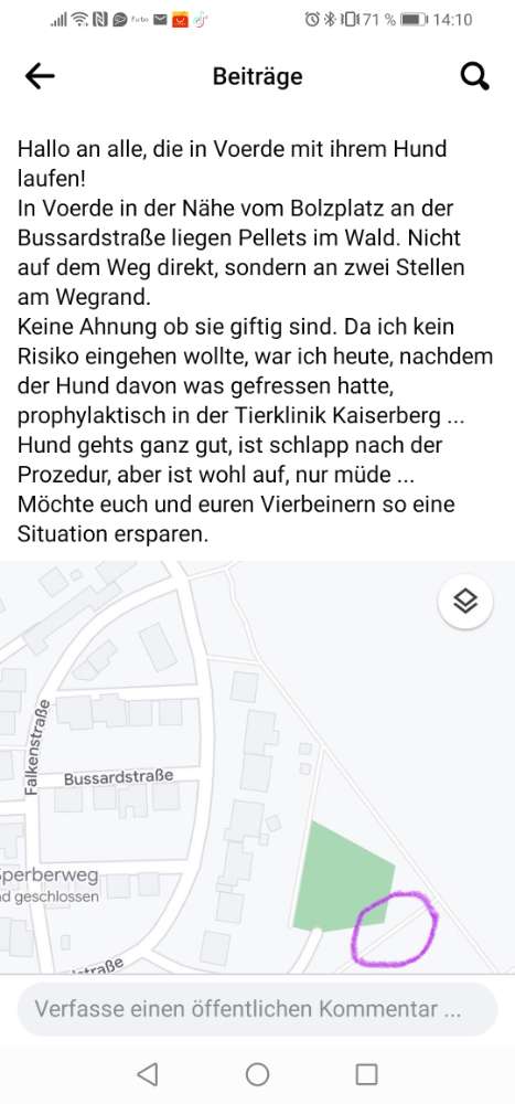 Giftköder-Möglicher Giftköder / Pellets gefunden-Profilbild