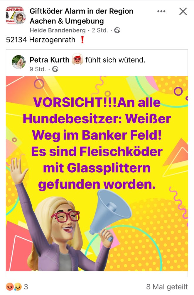 Giftköder-Fleischköder mit Glassplittern-Profilbild