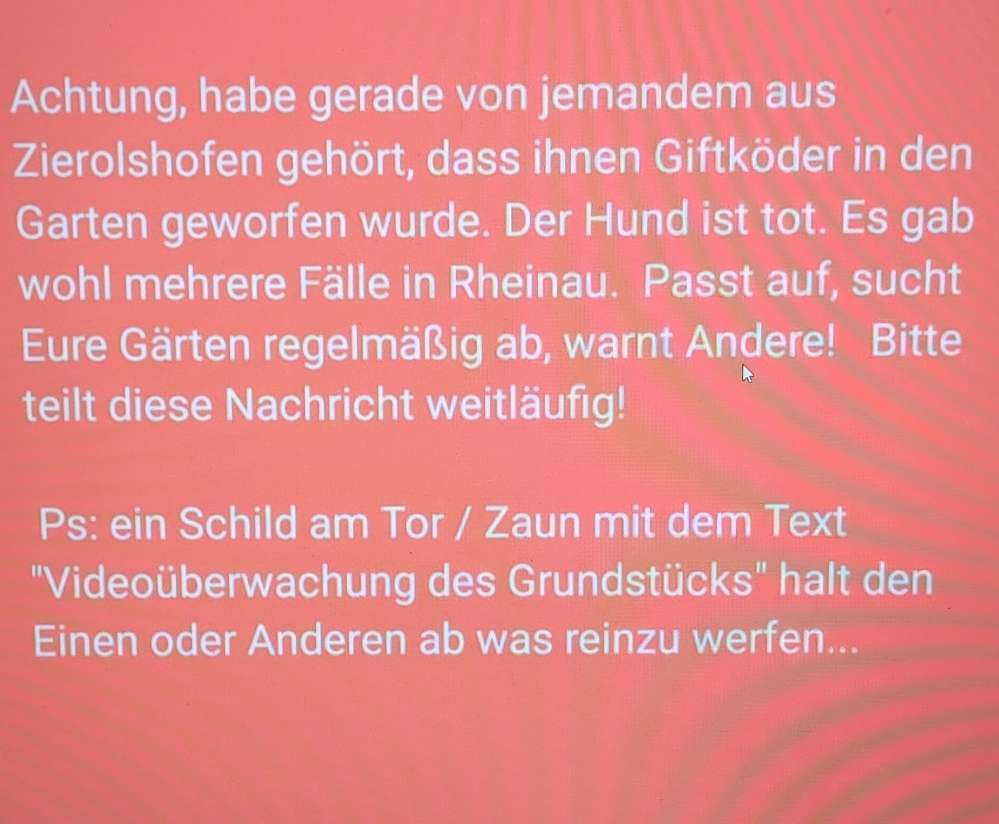 Giftköder-Mögliche Giftköder-Profilbild