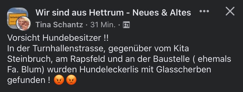 Giftköder-Hundeleckerlis mit Glasscherben-Profilbild