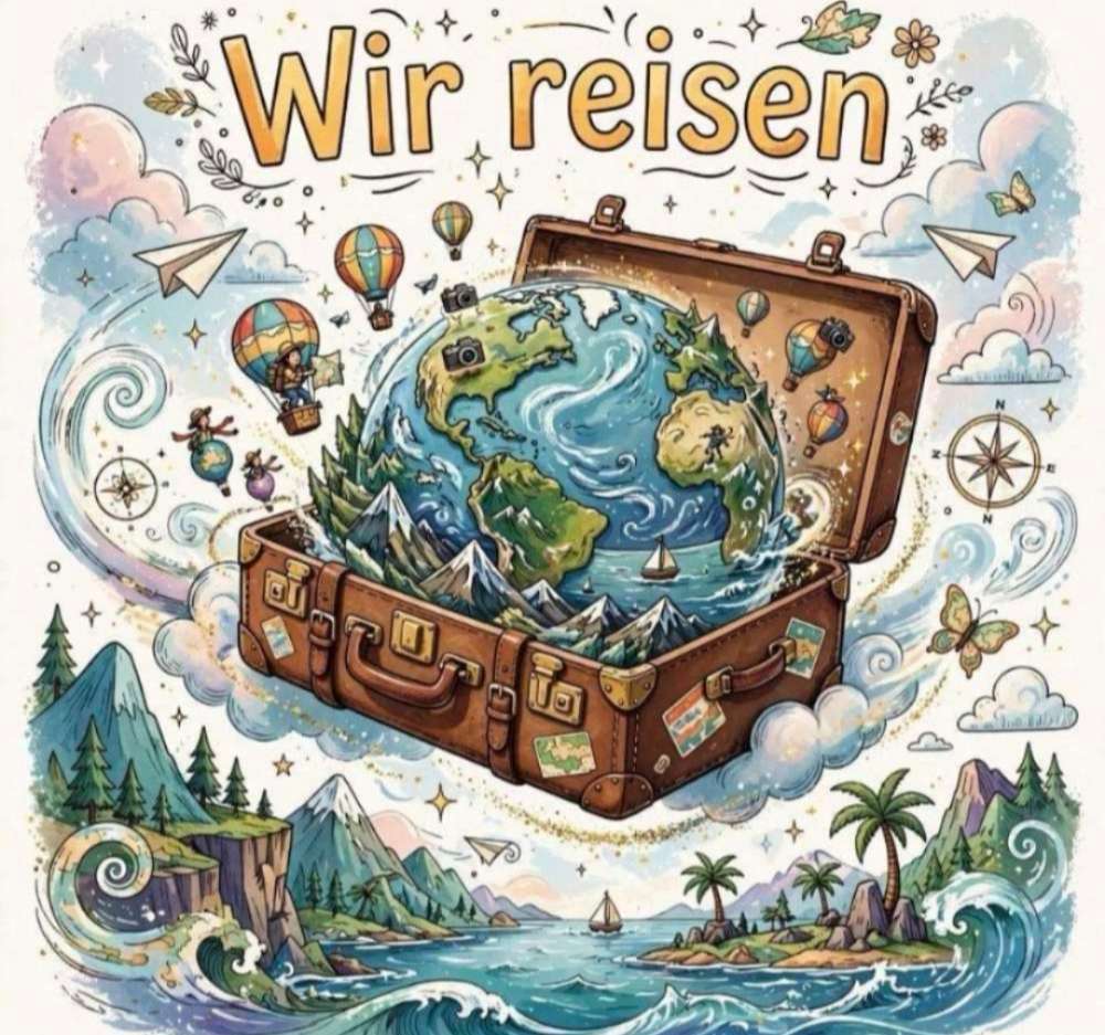 124. KI Wettbewerb " Wir reisen...." Banner