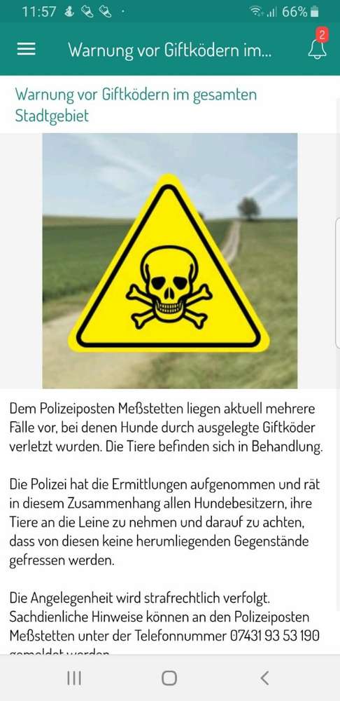 Giftköder-Vergifteter Hund-Profilbild